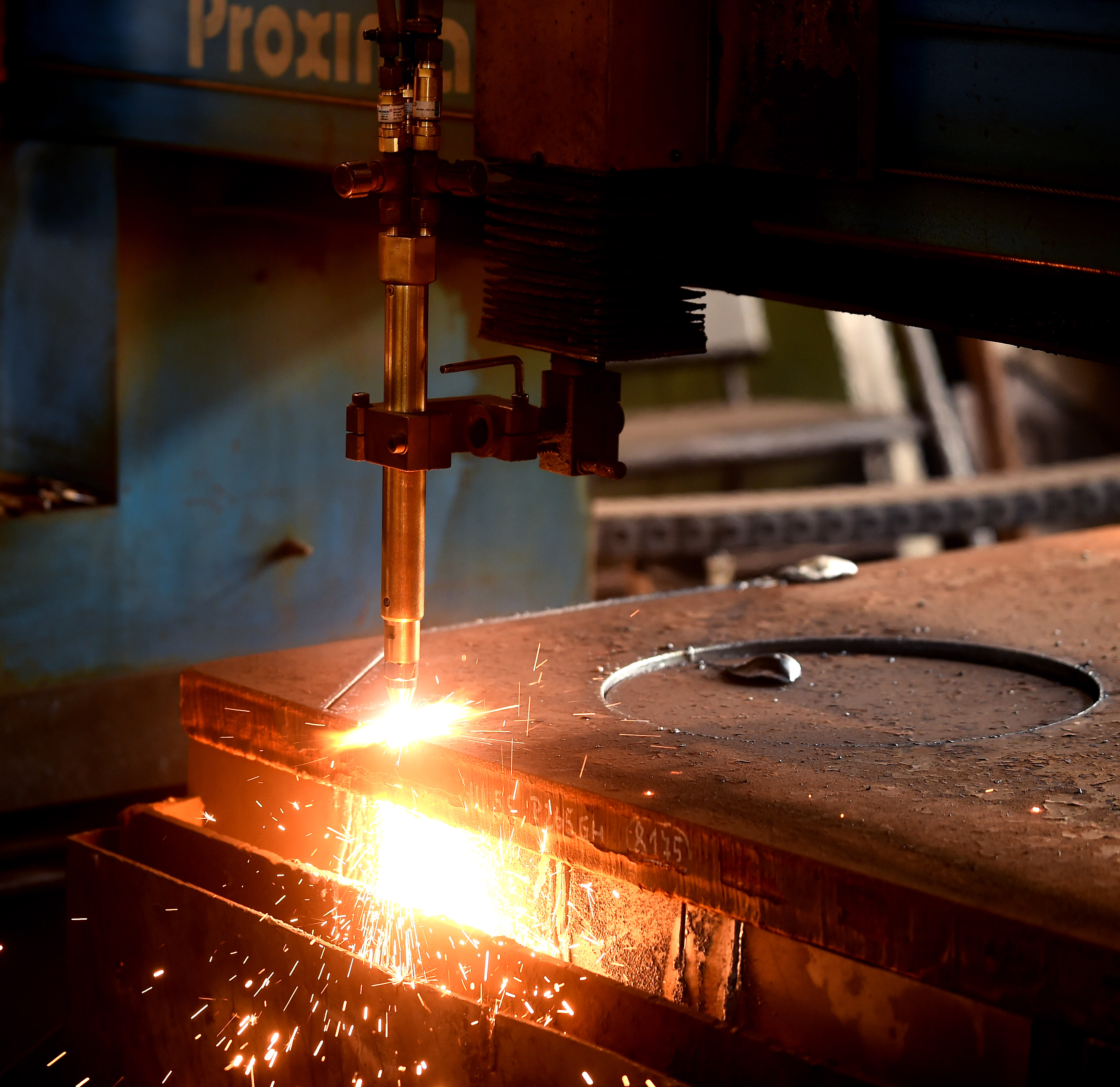 Tvarové výpalky z blízka