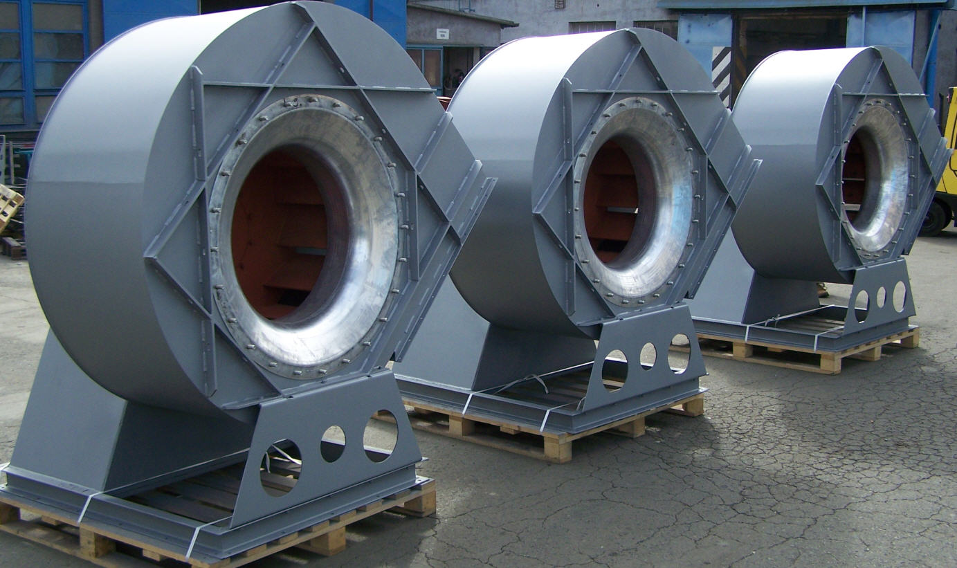 Ventilátory pro elektrárny i papírny