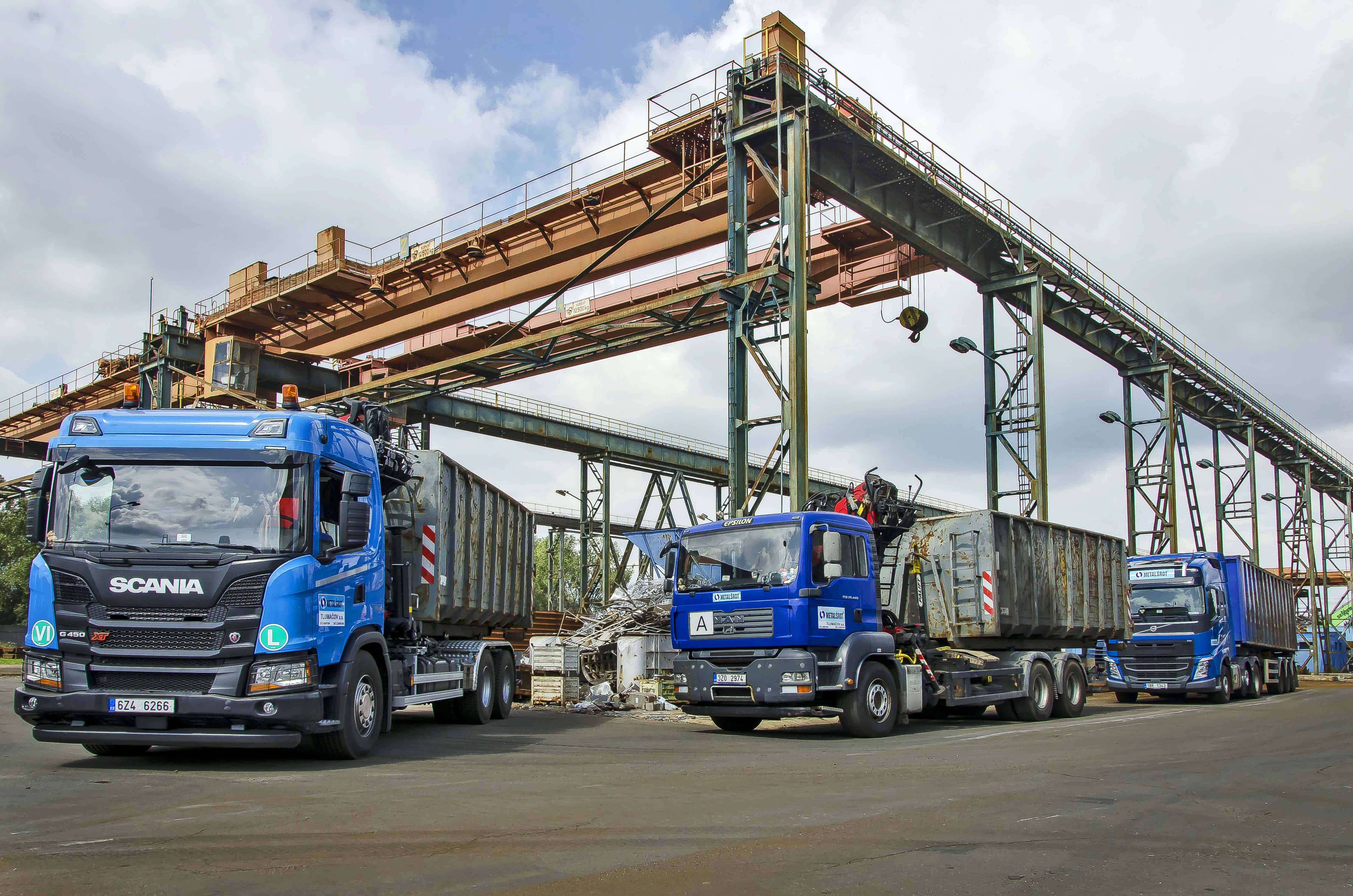 Železný šrot a autovraky patří do Metalšrotu