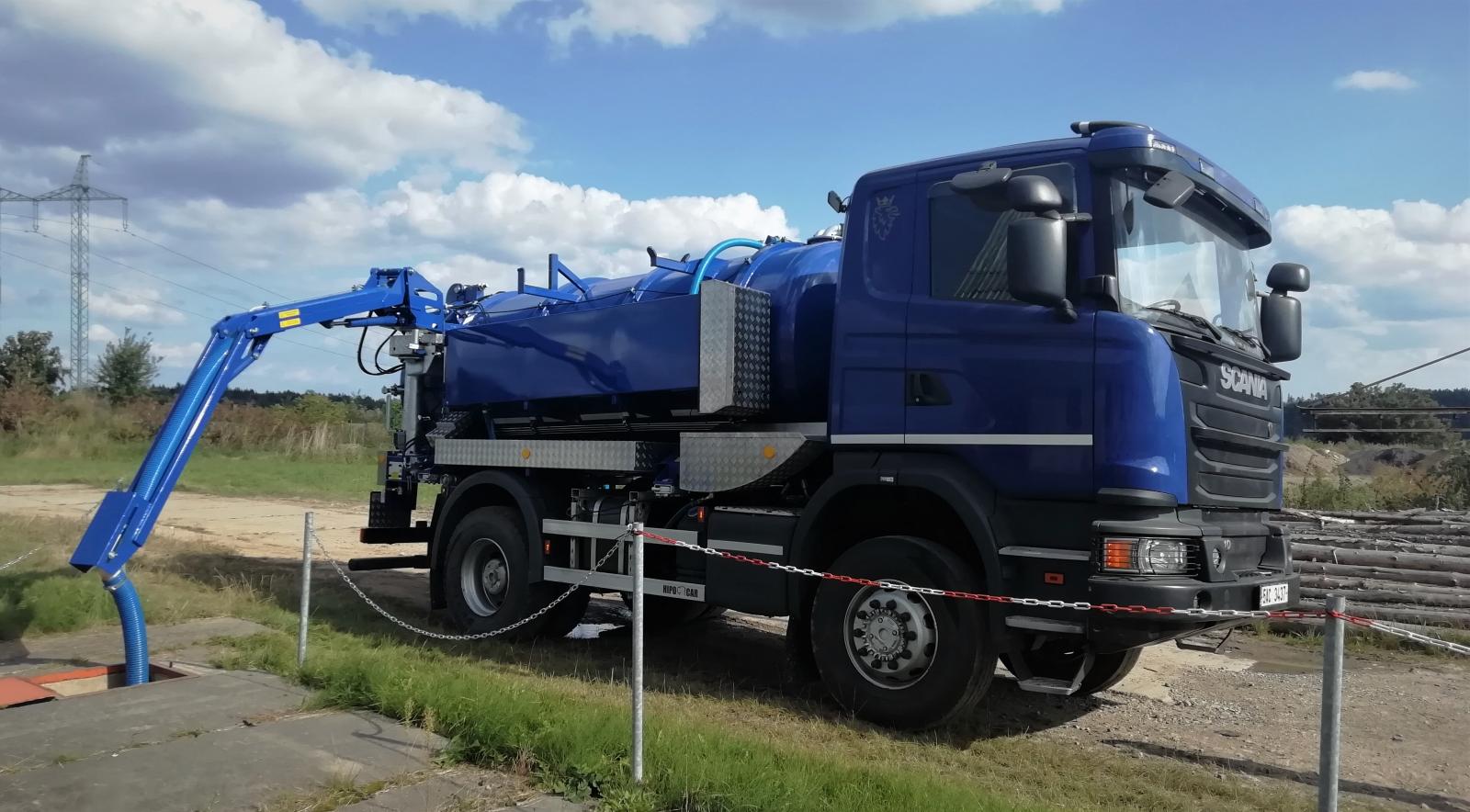 Odvoz jímky musí vždy zajistit specializovaná firma